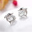Summer Splash Dolphin Crystal Stud Earrings