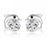 Summer Splash Dolphin Crystal Stud Earrings