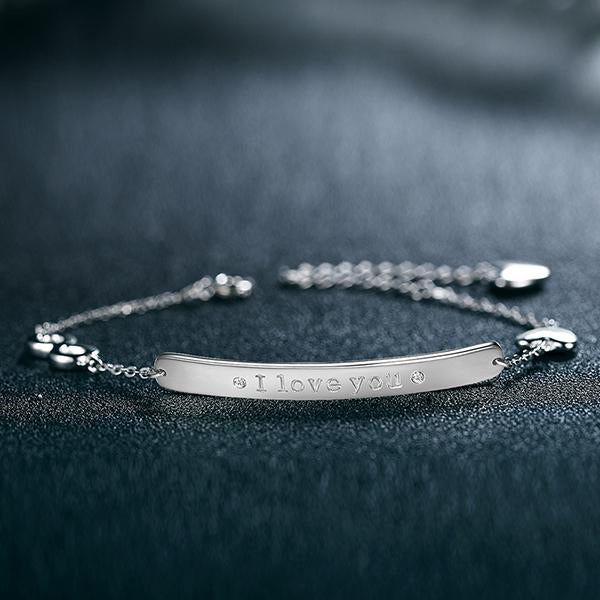 Infinite Love Bracelet and Earrings Set