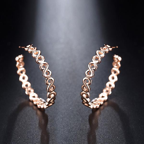 Infinite Love Bracelet and Earrings Set