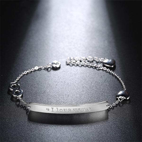Infinite Love Bracelet and Earrings Set