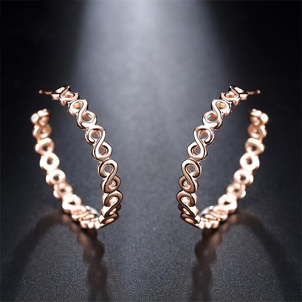 Infinite Love Bracelet and Earrings Set