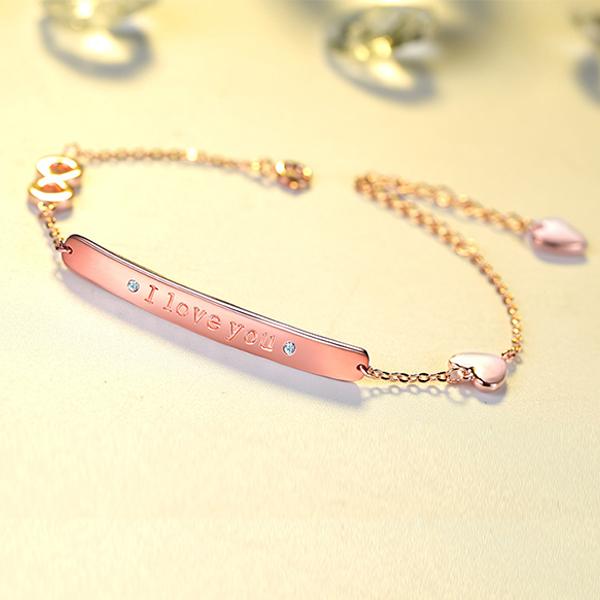 Infinite Love Bracelet and Earrings Set