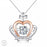 Luxe Crown Pendant Necklace