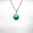 Silver Solstice Turquoise Necklace