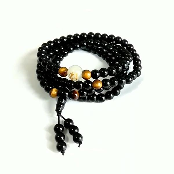 Black Dragon Beaded Bracelet