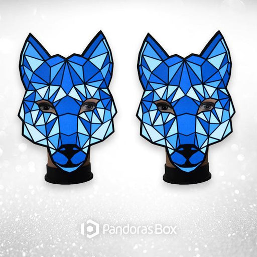 2 Sets of Wicked Wolf Light Up Mask