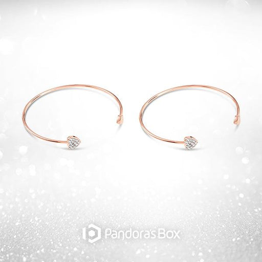 2 Sets of Heart to Heart Open Bangles