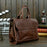 PU Leather Shoulder Computer Briefcase