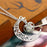 Moon Beams Glow-in-the-Dark Pendant Necklace