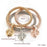 "Tree of Life" Heart Edition Bracelet With 1 Gift Box