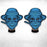2 Sets of City Slicker Light Up Mask