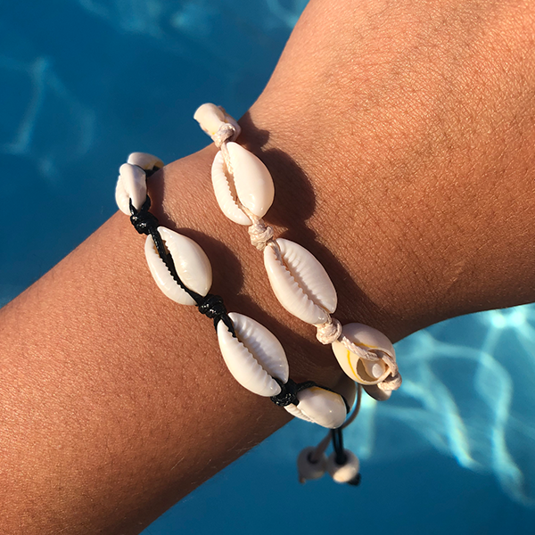 Natural Shell Pull String Bracelet