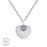 Be Still My Heart Sterling Silver Pendant Necklace