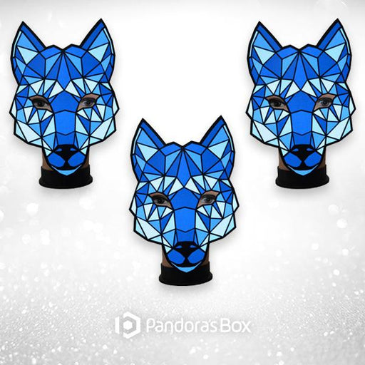 3 Sets of Wicked Wolf Light Up Mask