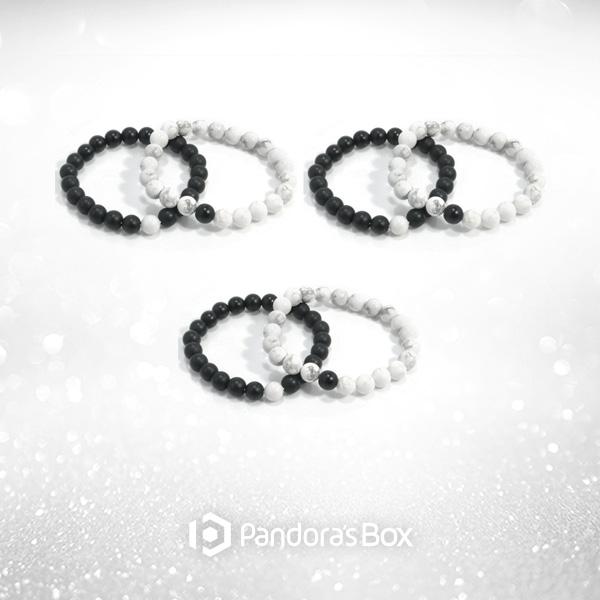 3 Set of Yin and Yang - Partner Bracelets