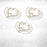 3 Sets of Bohemian Glam Gold Bracelets Stack - 12pcs