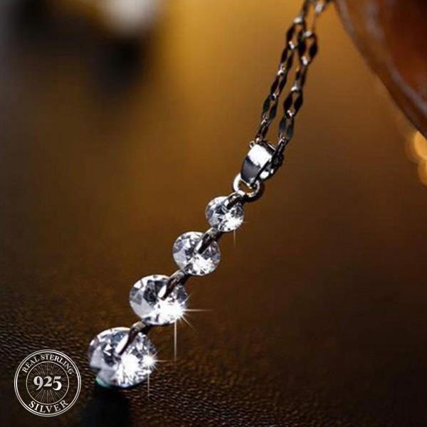 "Classic Sparkle" Crystal Necklace & Earrings Set