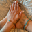 Golden Strand Turquoise Bracelet
