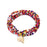 2 Sets of Tree of Life Boho Beads Layered Bracelets