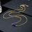 Lapis Lazuli Golden Necklace