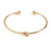 3 Sets of Bohemian Glam Gold Bracelets Stack - 12pcs