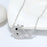 Whales Pendant Sterling Silver Necklace