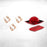3 Free Spirit Adjustable Butterfly Rings with 3 Red Rose Gift Boxes