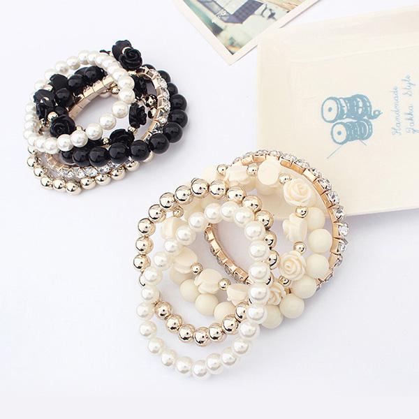 Pastel Beauty Bracelets Stack