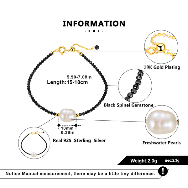 Pearl of the Abyss Adjustable Bracelet