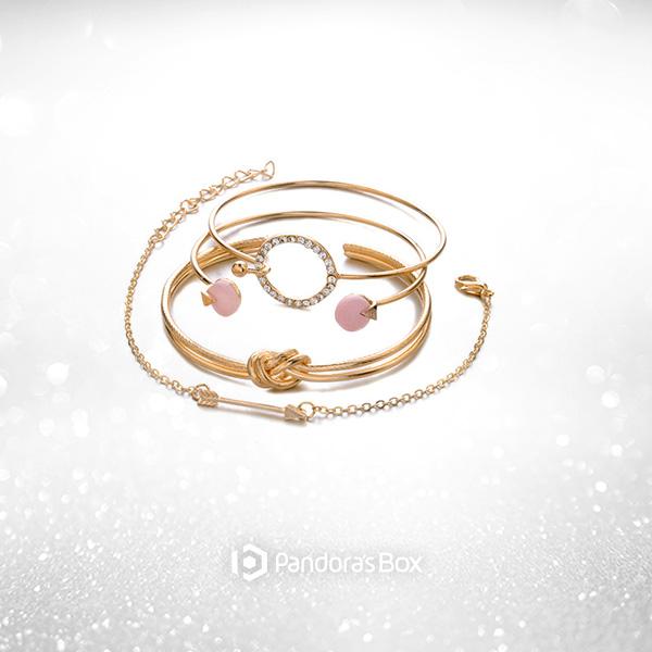 Path of Life Bracelets Stack - 4pc