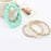 Pastel Beauty Bracelets Stack