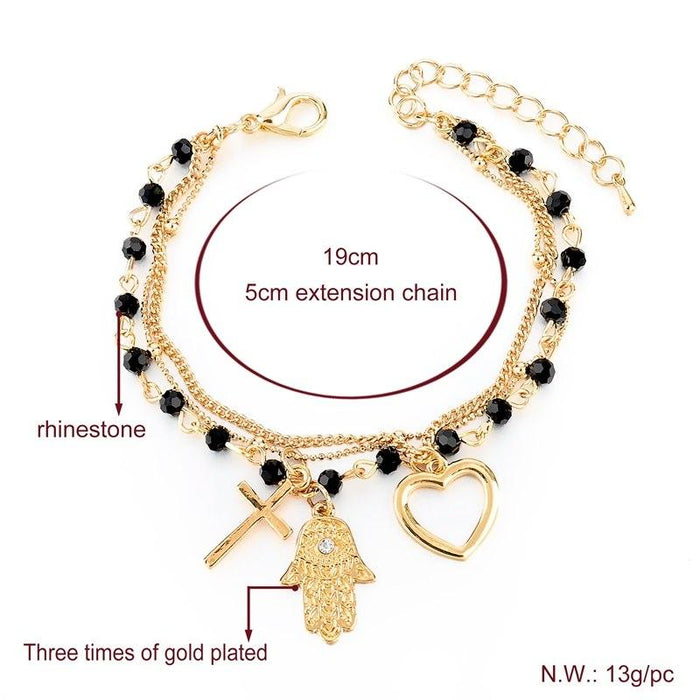 Divine Protection Layered Bracelet
