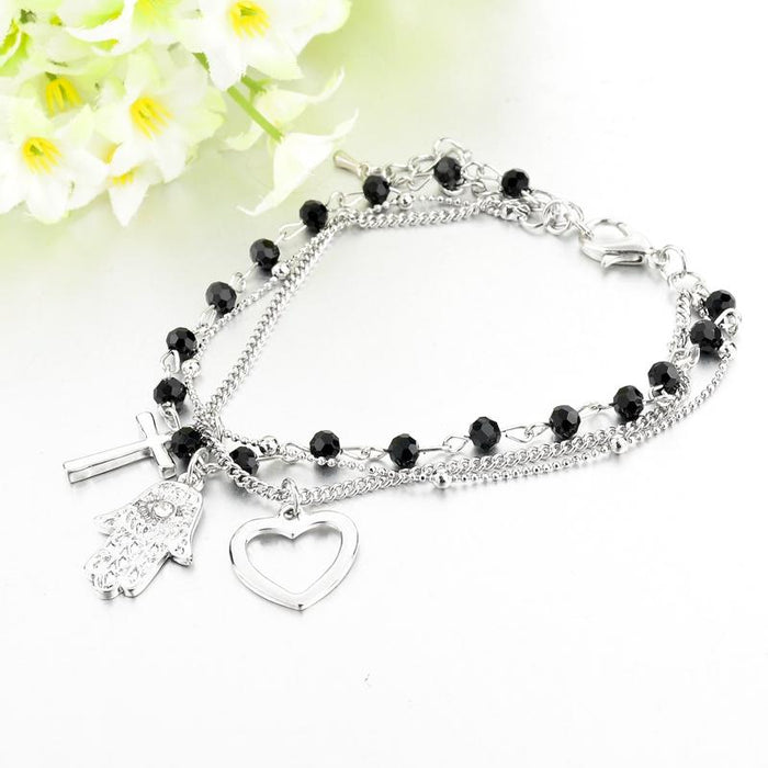 Divine Protection Layered Bracelet