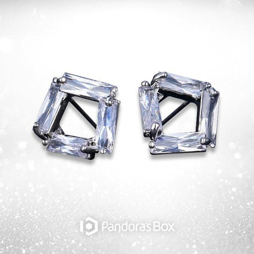 Baguette Crystal Earrings