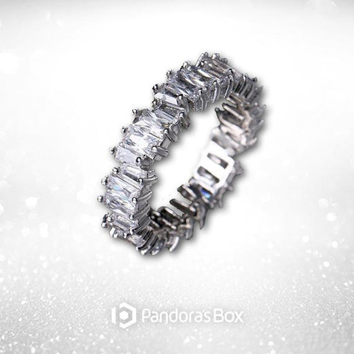 Baguette Crystal Ring
