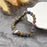 Oil Slick Skull Beaded Bracelet