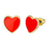 Heart Emoji Stud Earrings