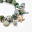 Seaside Summer Beaded Bracelet (Pink, Blue & Green)
