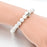 Whitest Ash Skull Beaded Bracelet