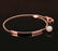 5 Sets of Happiness Half Bangle Bracelet