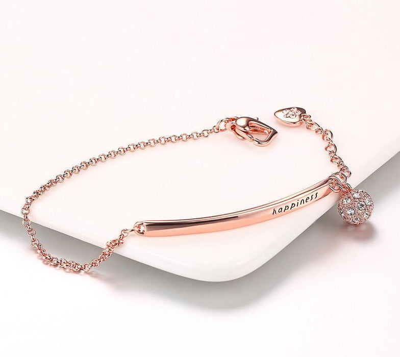 5 Sets of Happiness Half Bangle Bracelet