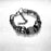 Entwined Black Metal Bracelet