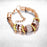 Entwined Rose Gold Metal Bracelet
