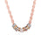 Entwined Rose Gold Metal Necklace