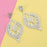 Mandala Drop Earrings