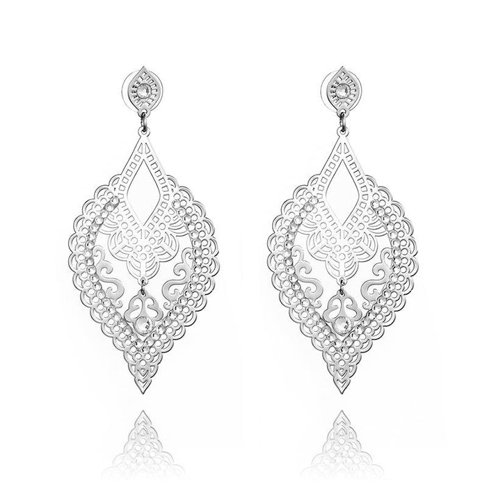 Mandala Drop Earrings