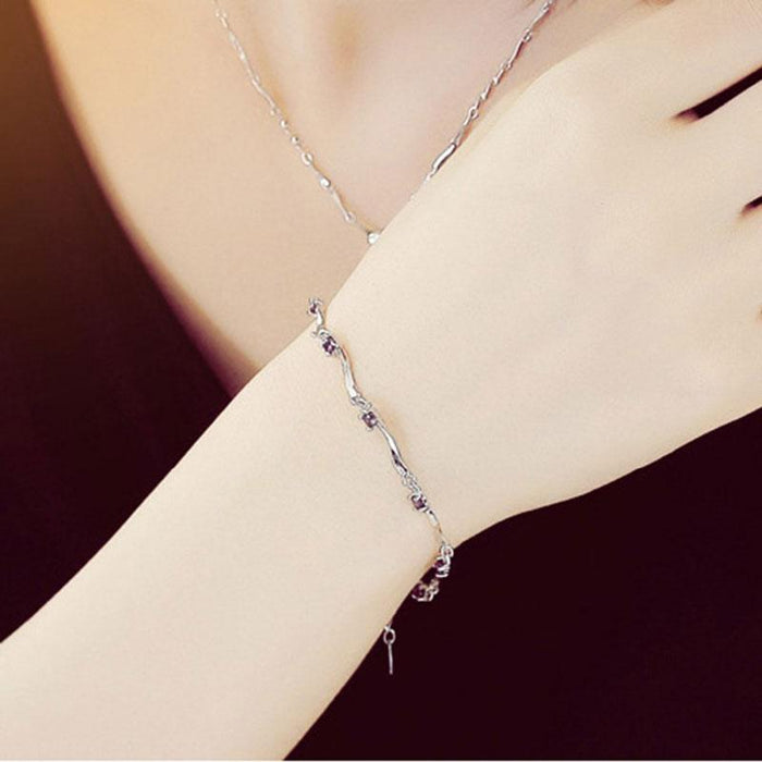 Crystal Wave Bracelet