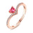 Bright Heart Adjustable Ring