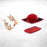 Free Spirit Adjustable Butterfly Ring with Red Rose Gift Box For Mother's Day.